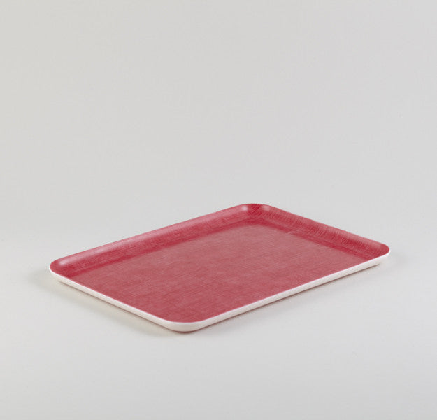 Red Rectangle Linen Tray - Emporium of the Modern Man
- 2