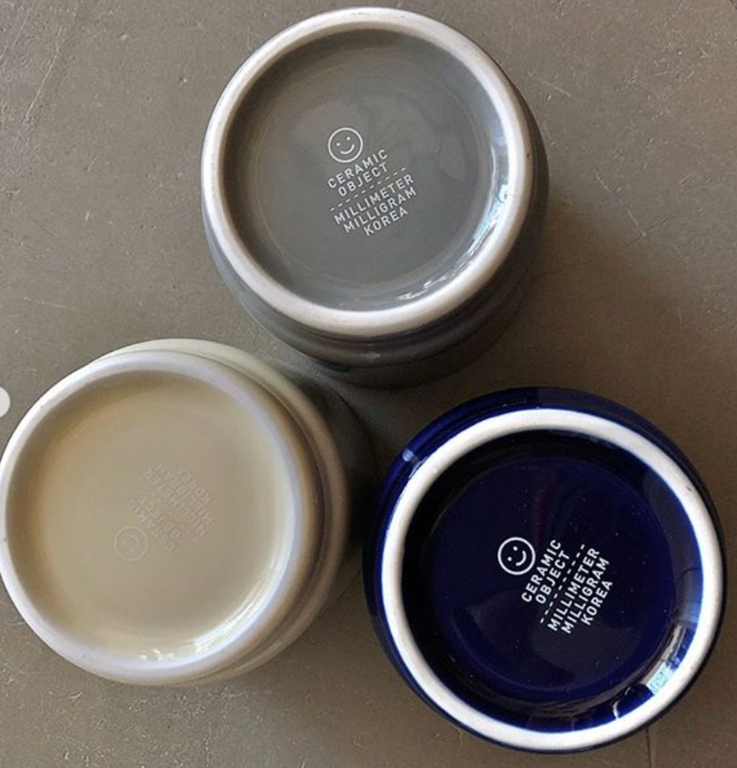 Ceramic object cup