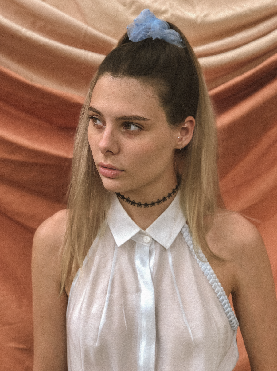 Braided Collared Dress by Ultramarine