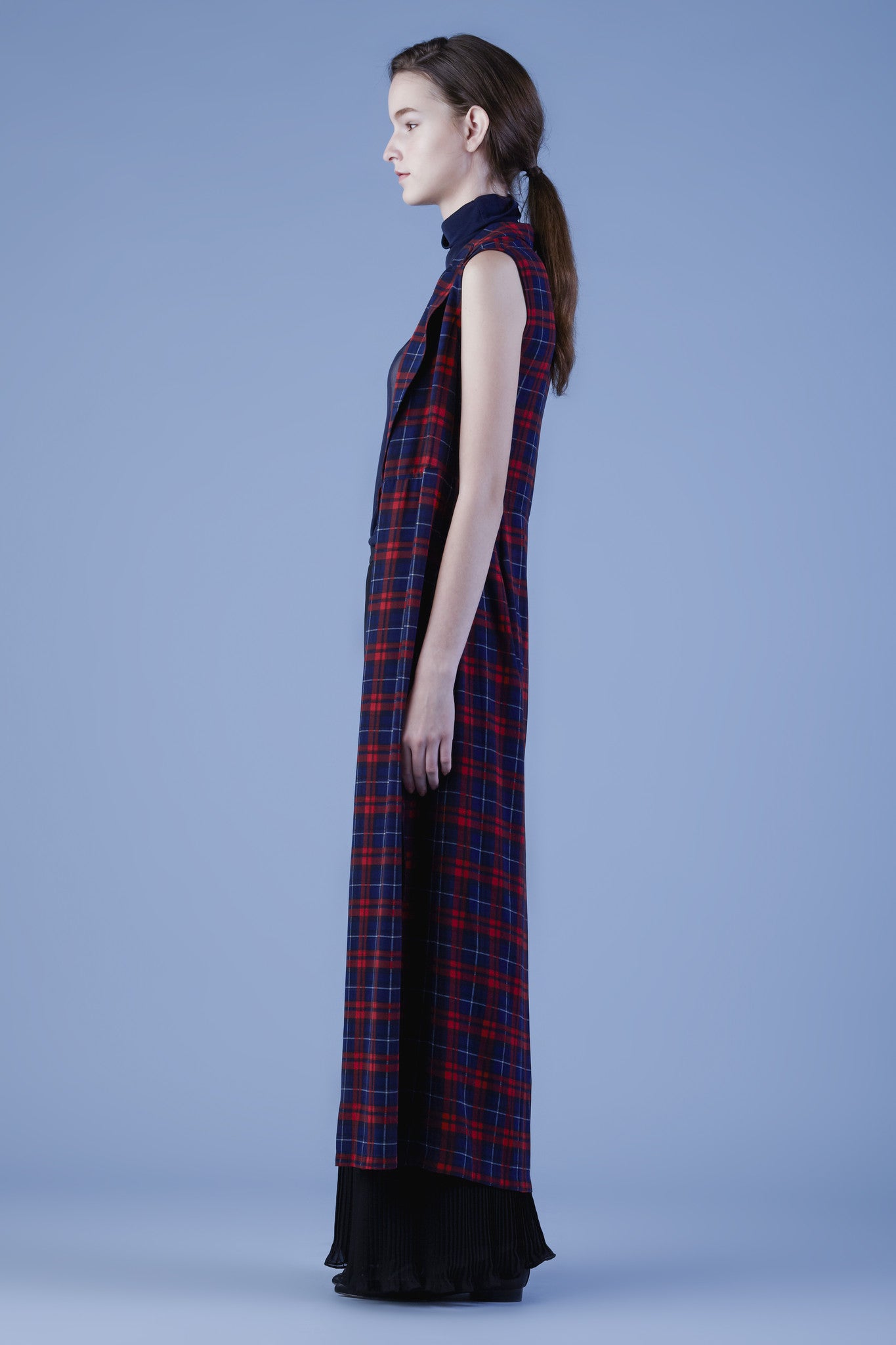Chiffon Tailored Maxi Vest #14c - Emporium of the Modern Man
- 4