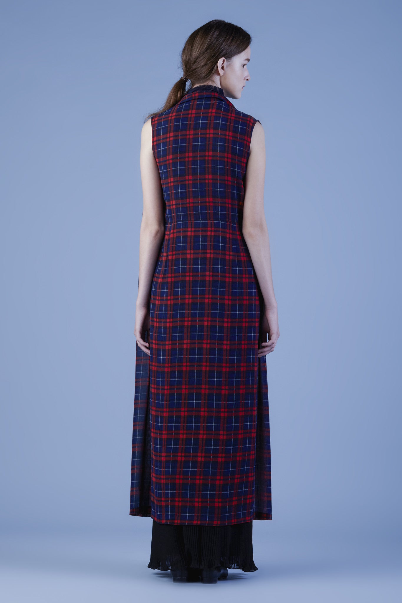 Chiffon Tailored Maxi Vest #14c - Emporium of the Modern Man
- 5