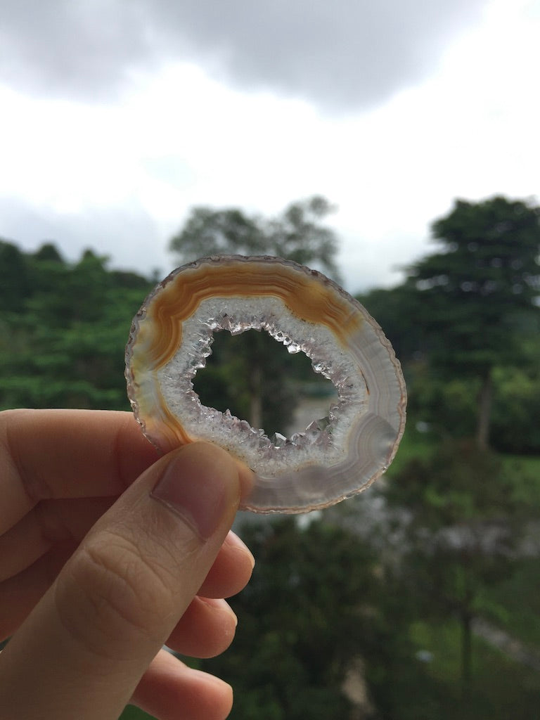Agate Slice #18 by Vivian Lam