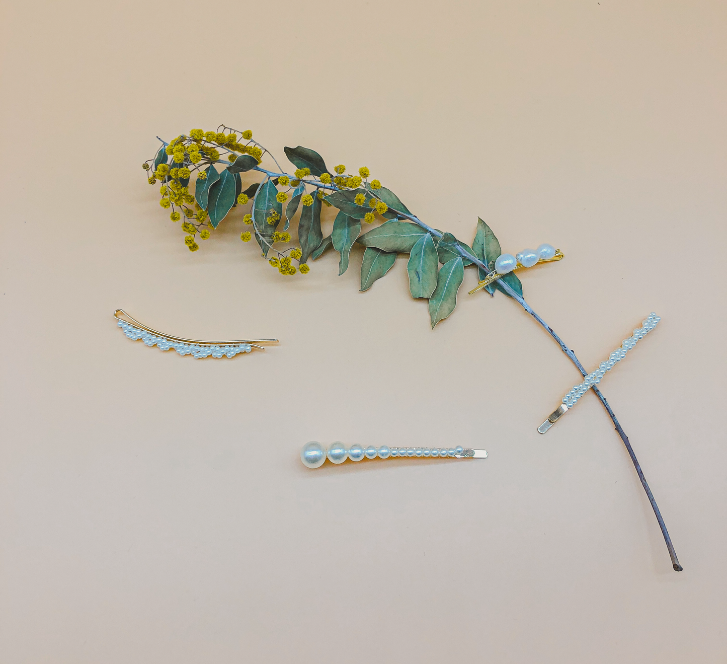 Ascending Pearl Pin by Veronique