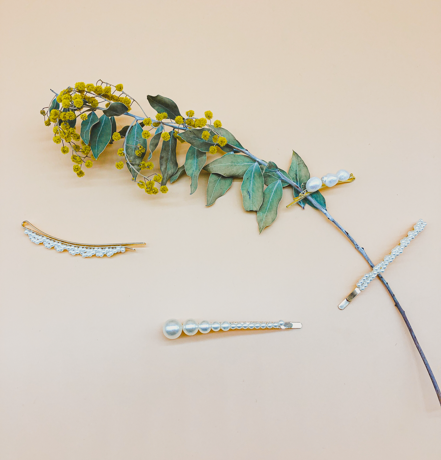 Ascending Pearl Pin by Veronique