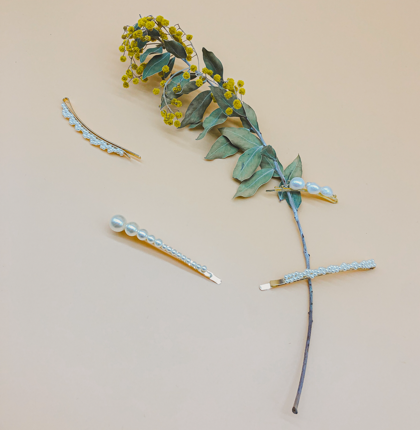 Ascending Pearl Pin by Veronique