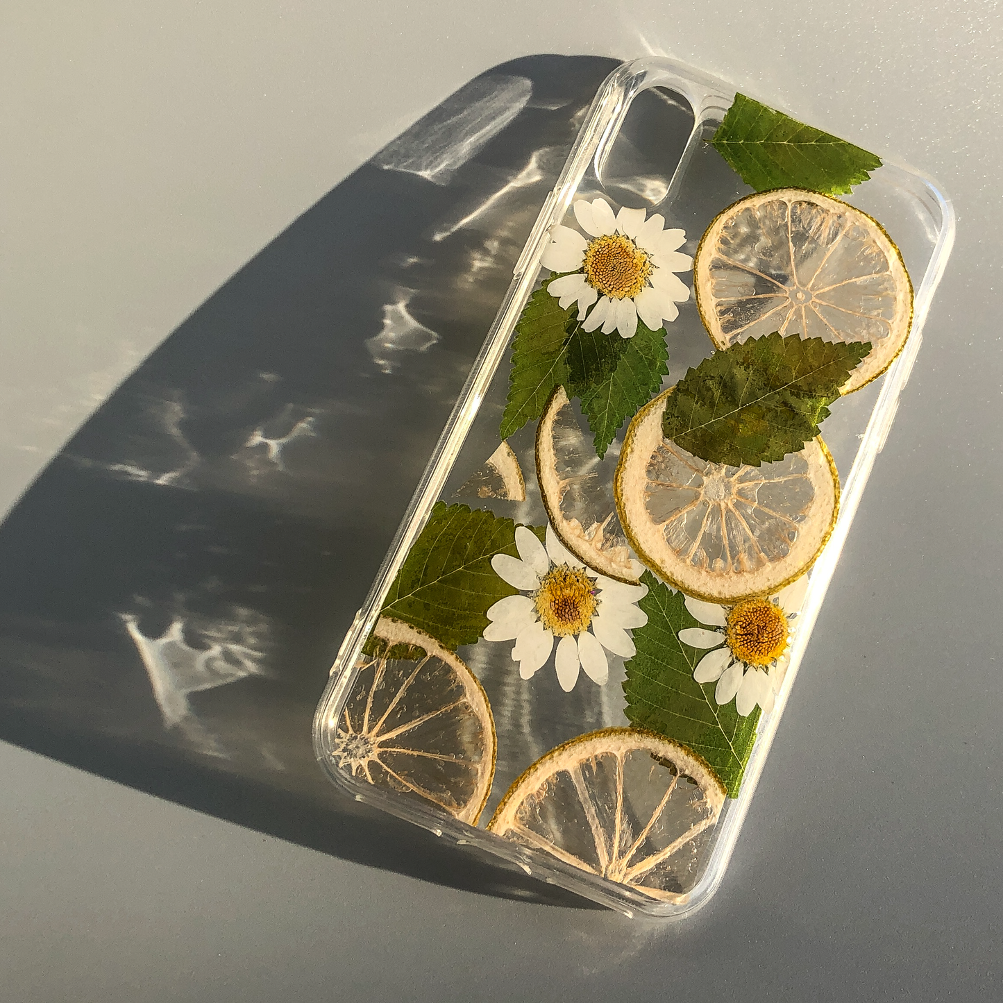 Pressed Lime Phone Case (iPhone X/XS) by Veronique
