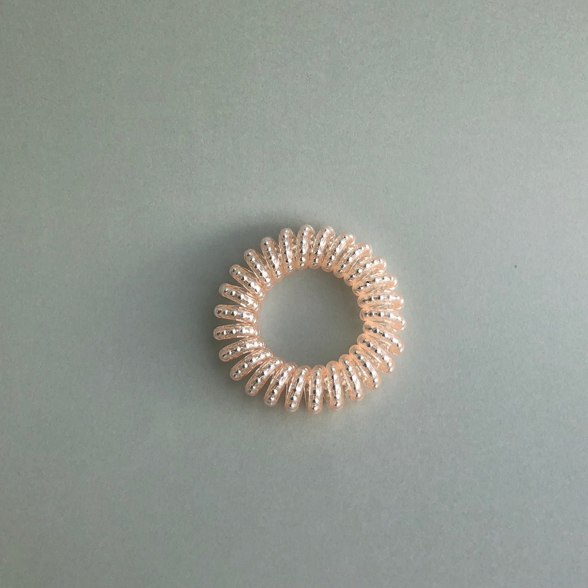 Metallic Phonecord Hairties by Veronique