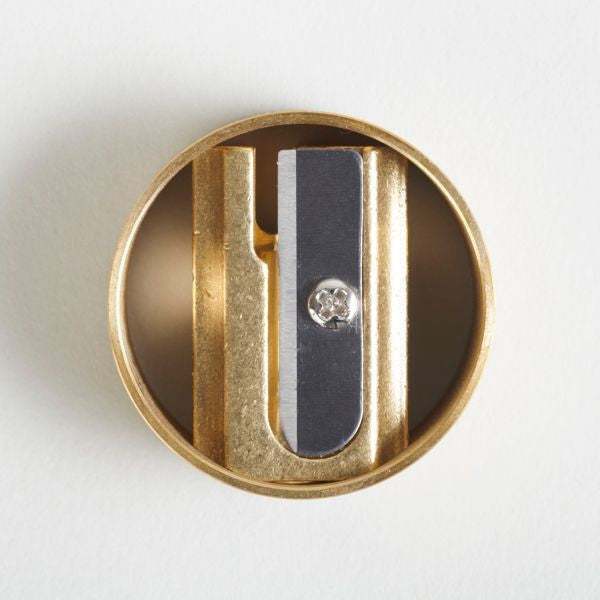 Round Brass Ring Sharpener - Emporium of the Modern Man
- 4