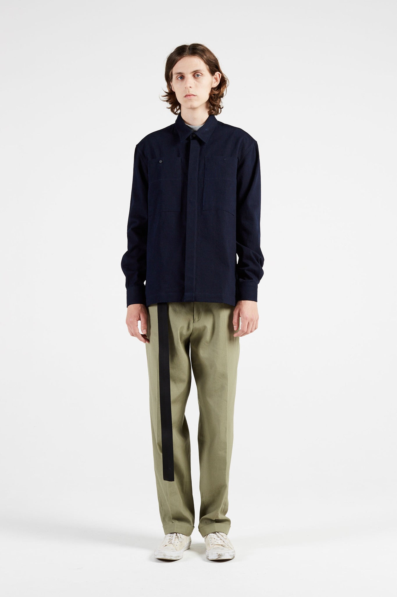 Études Studio - Record Indigo Shirt