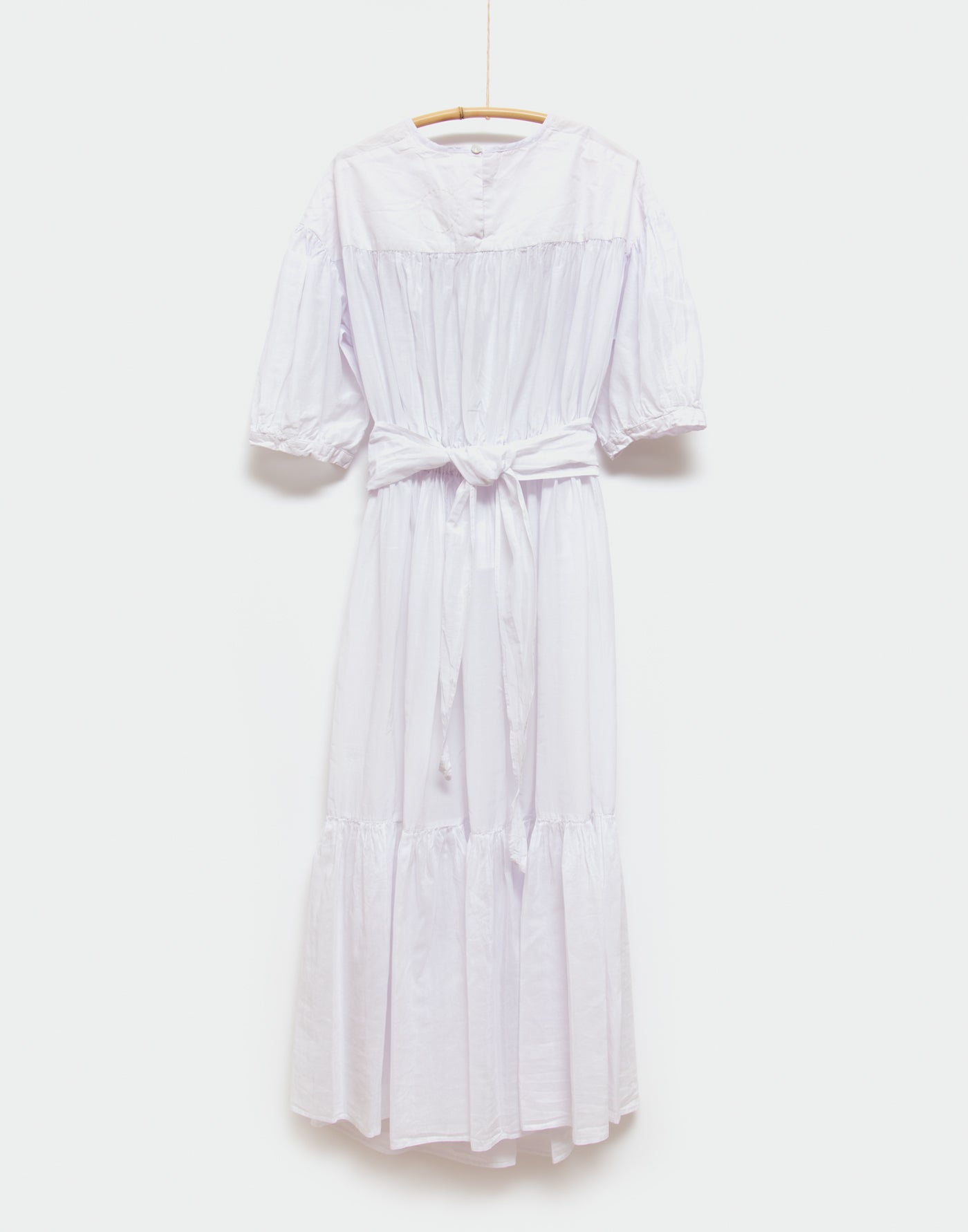 Cotton Silk Round Sleeved Dress by Cosmic Wonder