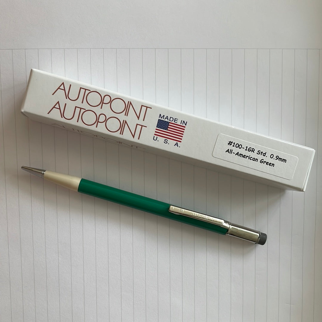 Autopoint All-American 0.9mm and 1.1mm Mechanical Pencils