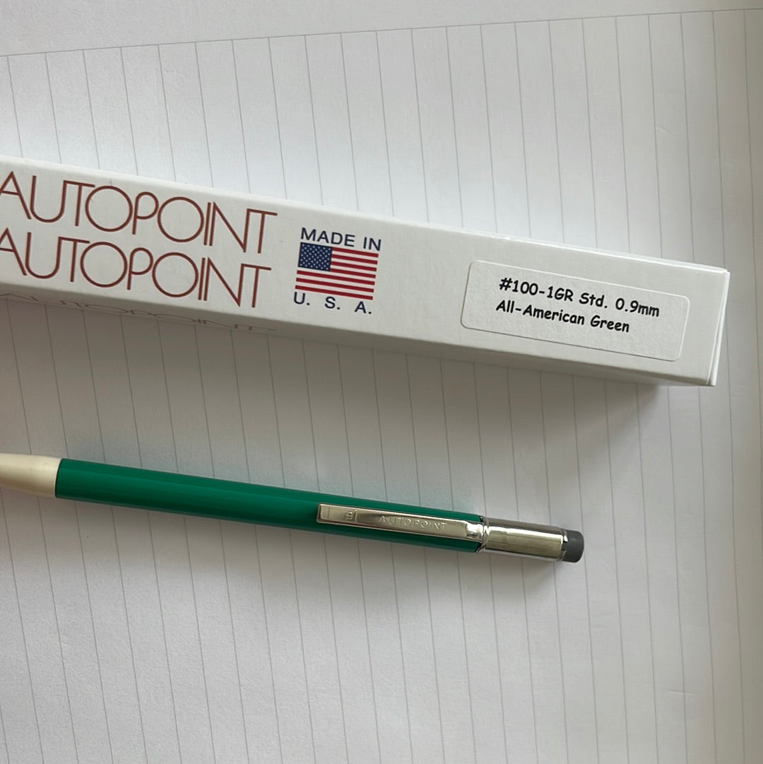 Autopoint All-American 0.9mm and 1.1mm Mechanical Pencils