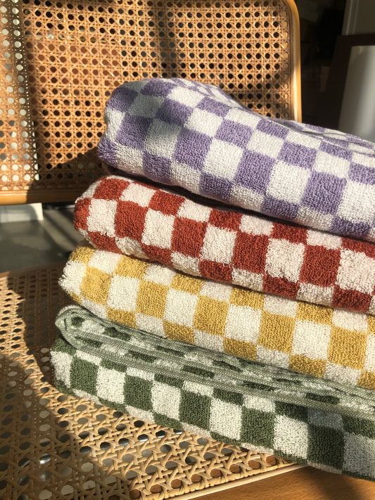 Checkerboard Towels by Prose