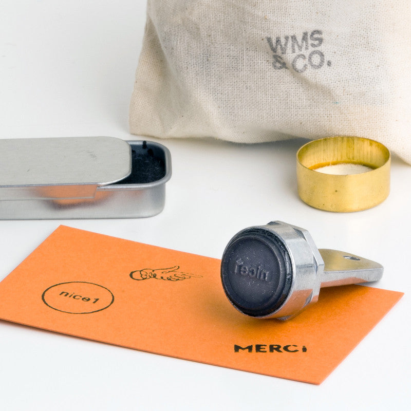 Self-inking stamper - Thumbstamp set