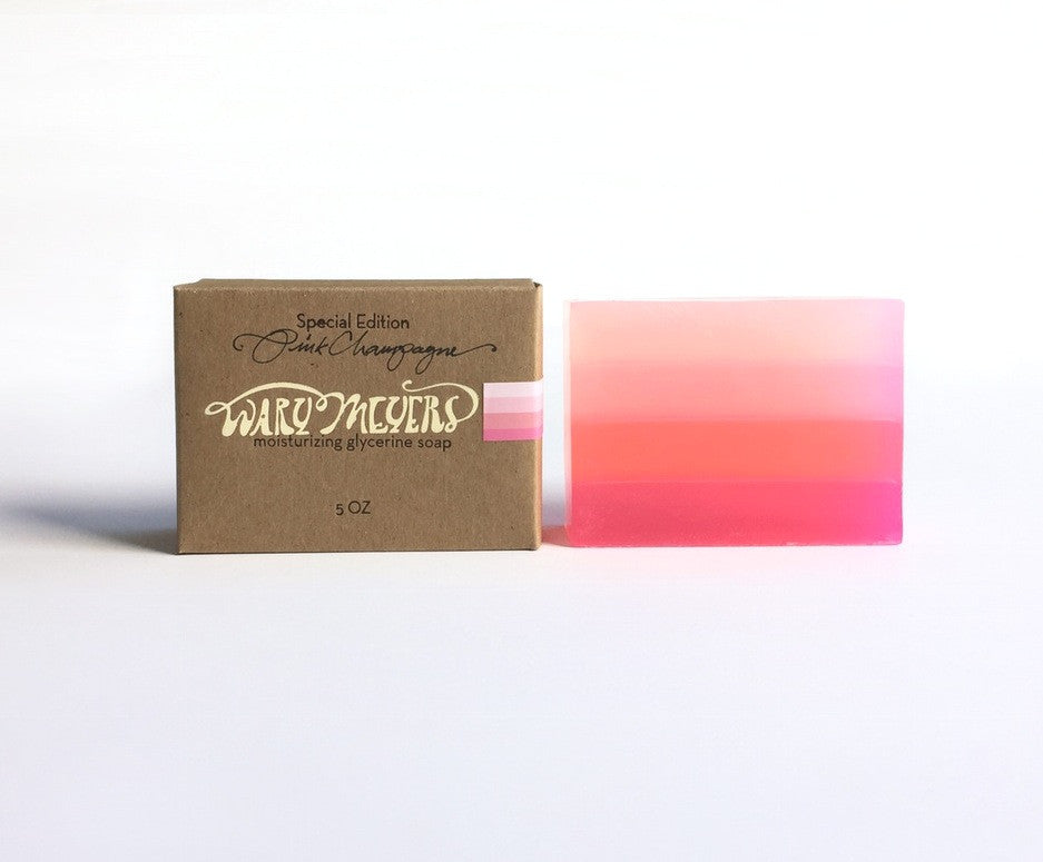 Pink Champagne Glycerine Soap - Emporium of the Modern Man
- 1