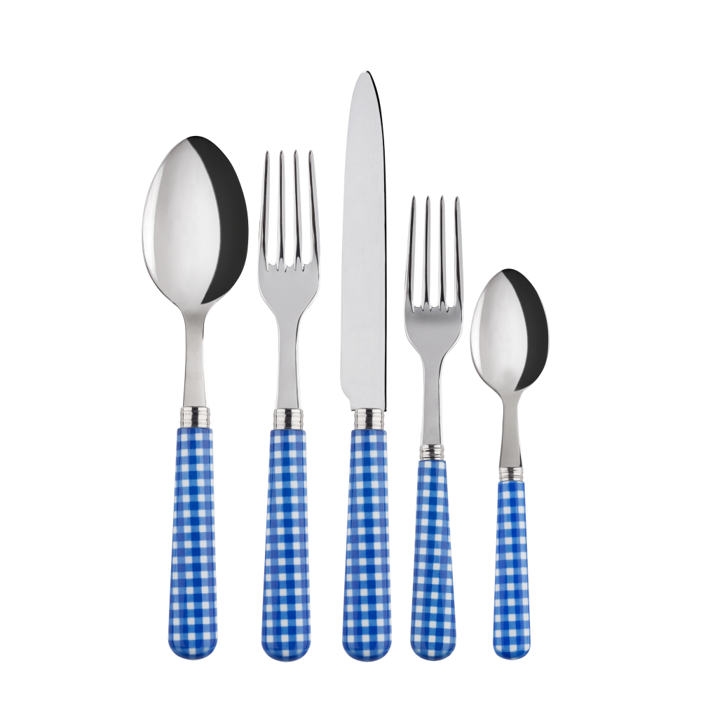 Red Gingham Cutlery Set by PROSE Tabletop