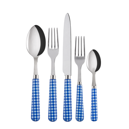 Red Gingham Cutlery Set by PROSE Tabletop