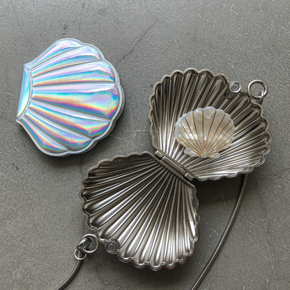 Seashell Pocket Mirror by Veronique