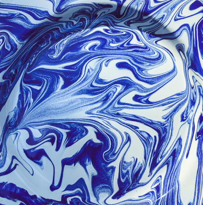 Ultramarine Marbled Enamel Series PREORDER by PROSE Tabletop