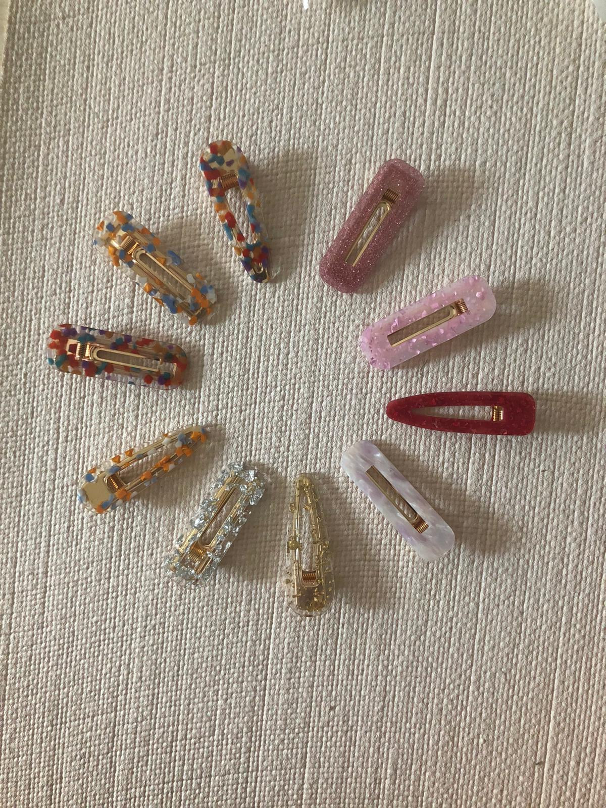 Veronique Tapered Hair Barrettes SS20
