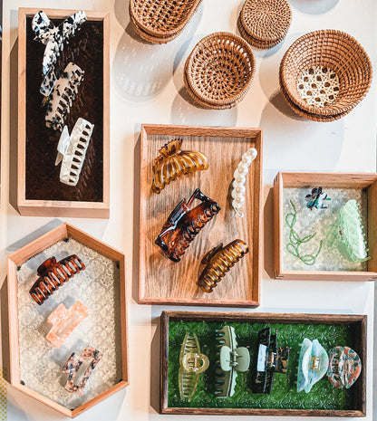 Wooden Display Tray in Oak by PROSE Tabletop