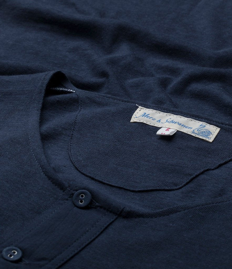 101 Button Border Shirt by MERZ B SCHWANEN