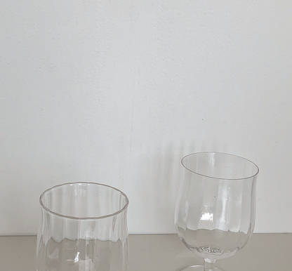 Short Ripple Parfait Glass by PROSE Tabletop