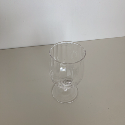 Short Ripple Parfait Glass by PROSE Tabletop