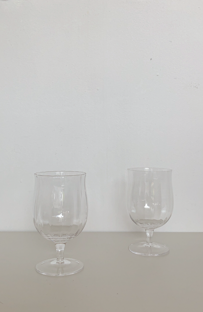 Short Ripple Parfait Glass by PROSE Tabletop