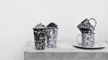 Black Speckled Enamel Series PREORDER by PROSE Tabletop