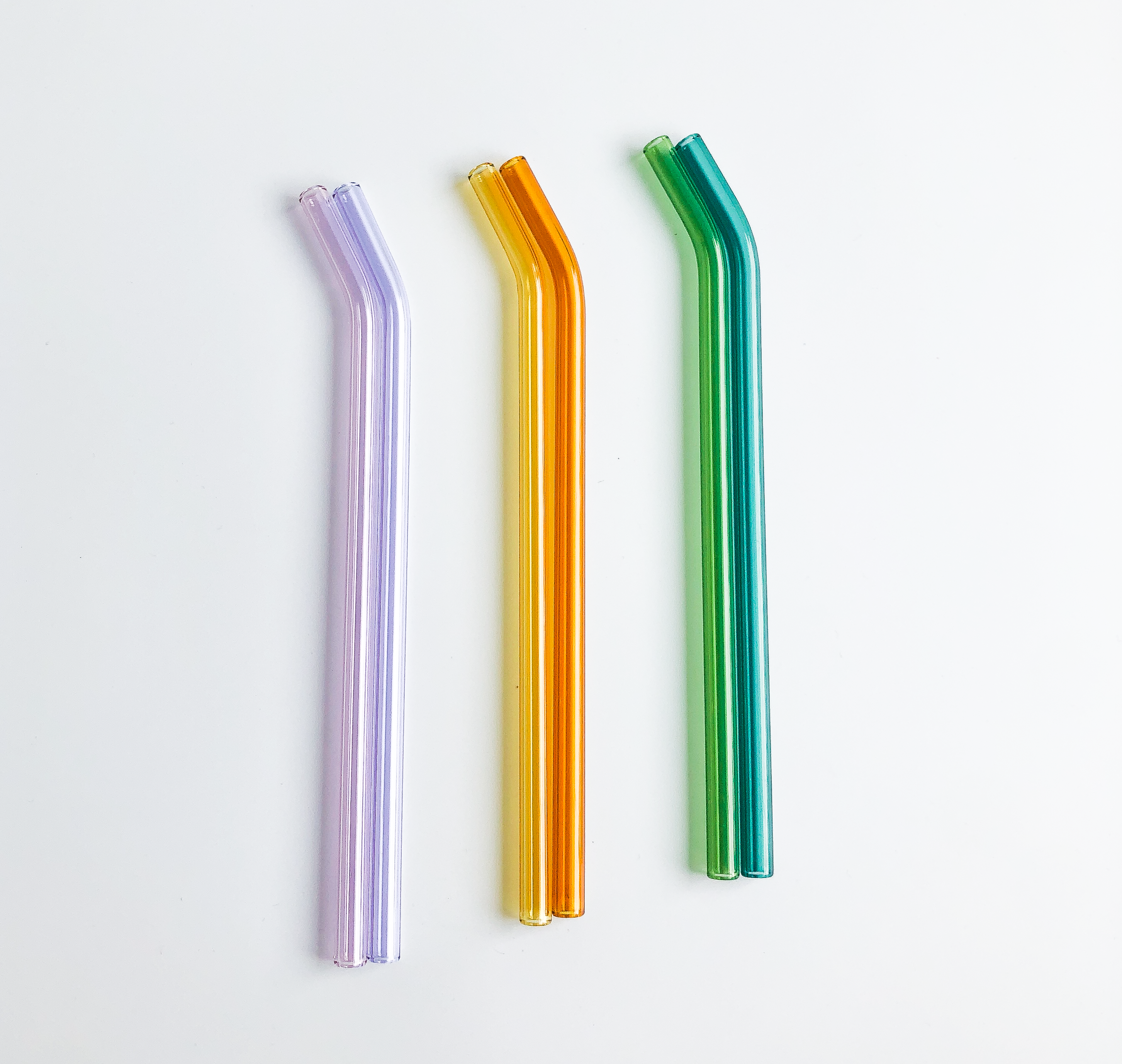 Reusable Glass Straws by PROSE Tabletop