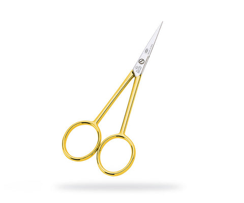 Premax Embroidery Scissors Silhouettes Scissor Curved  - Gold Collection