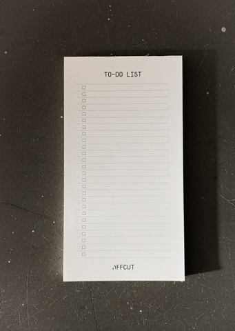 To-Do List Notepad by OFFCUT