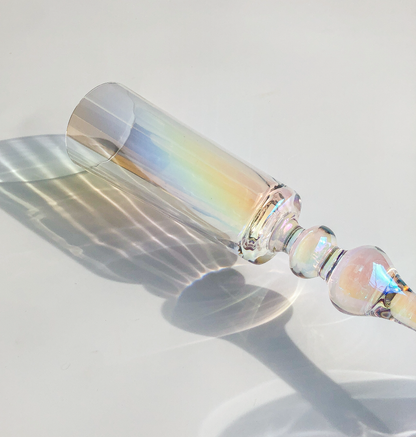 Iridescent Champagne Flutes by PROSE Tabletop