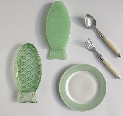 Fish Dish in Jadeite   by PROSE Tabletop