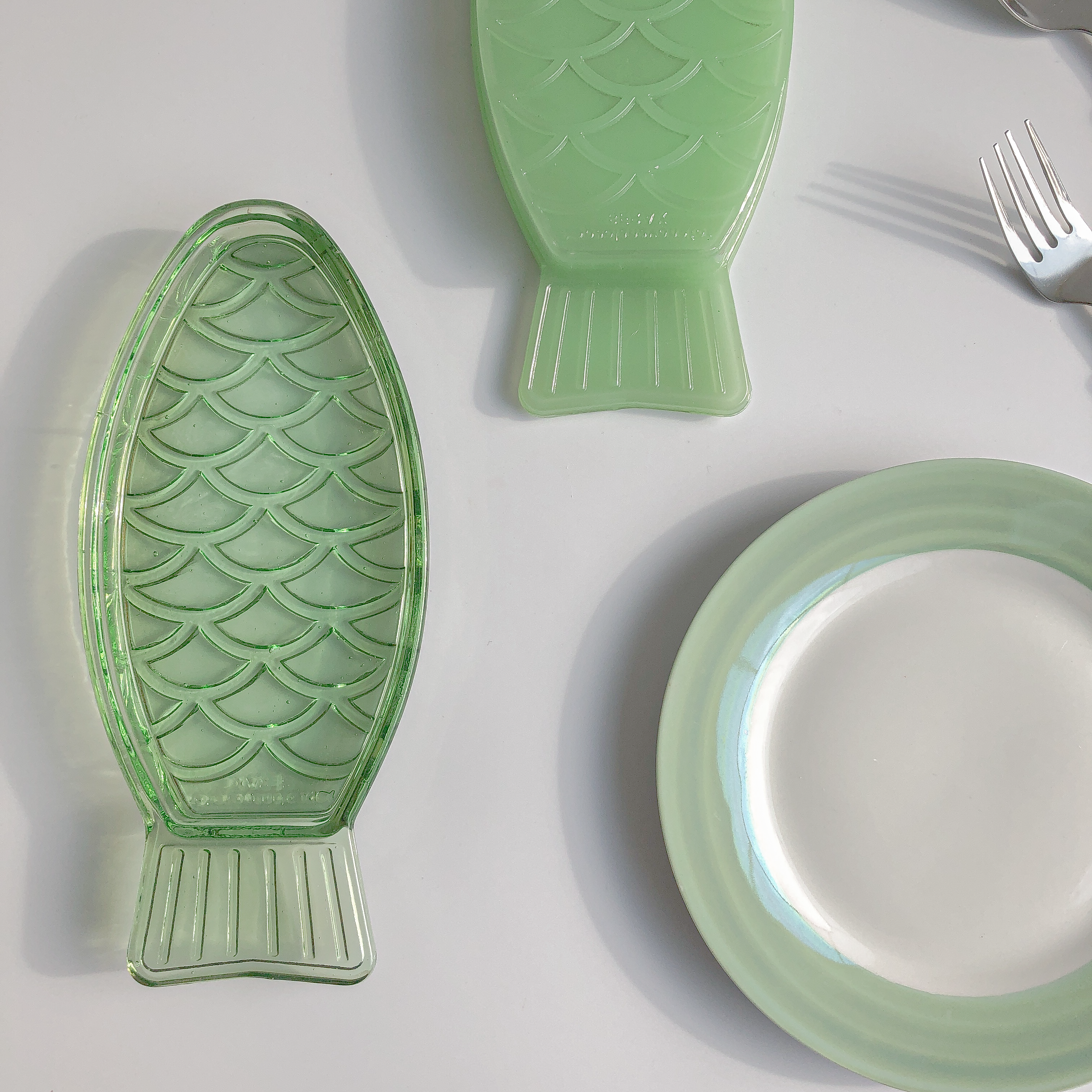 Fish Dish in Navone Green   by PROSE Tabletop