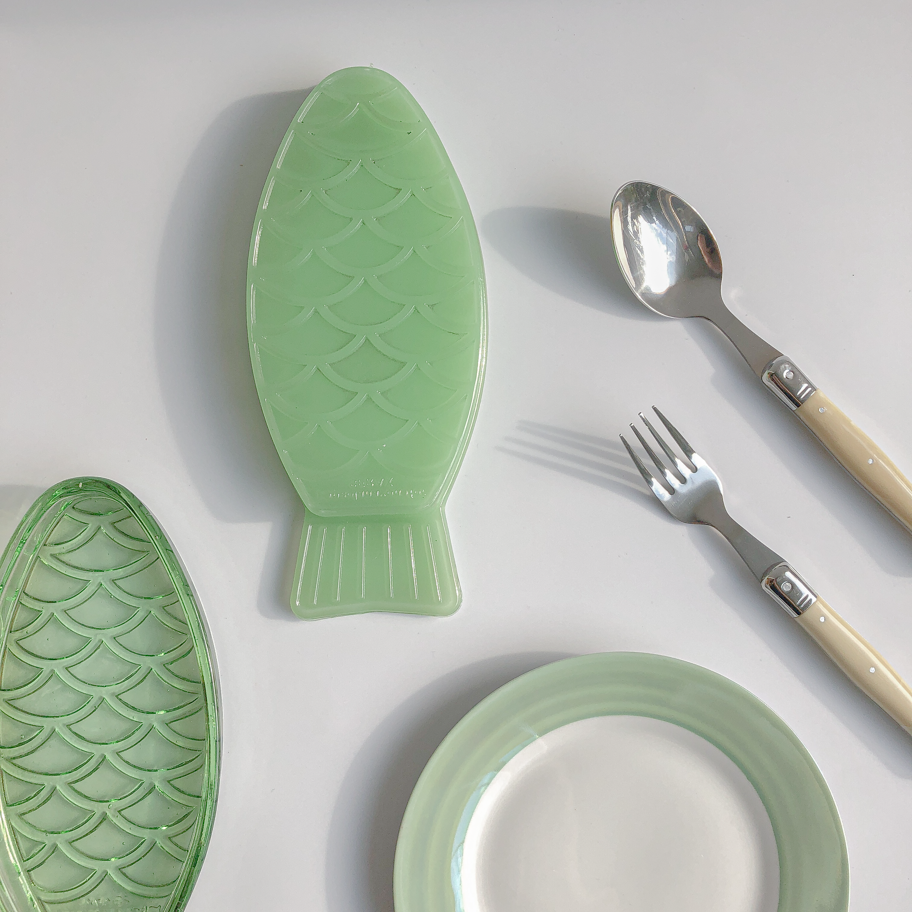 Fish Dish in Jadeite   by PROSE Tabletop