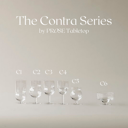 The Contra Brandy Glass by PROSE Tabletop