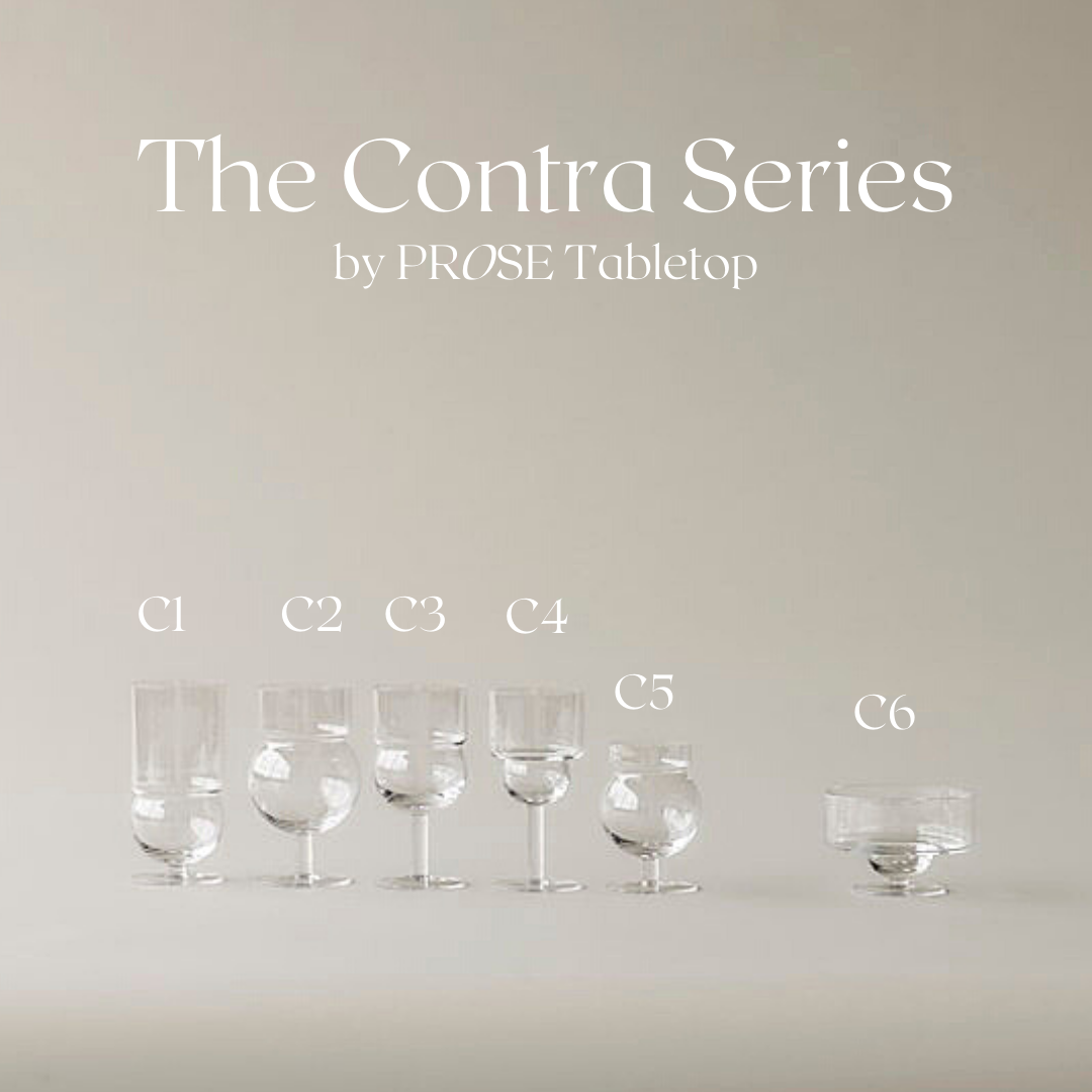 The Contra Latte Glass by PROSE Tabletop
