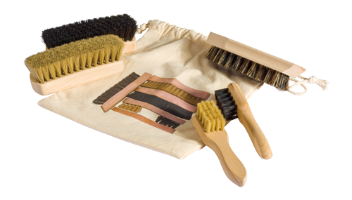 Shoe Care Brush Travel Set