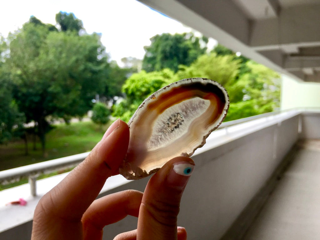 Agate Slice #9 by Vivian Lam