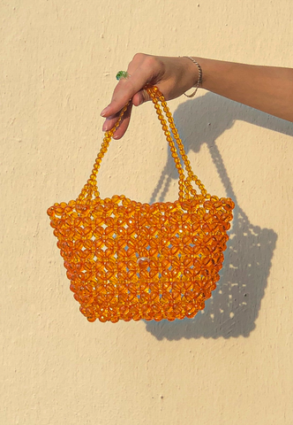 Clementine Beaded Bag by Veronique