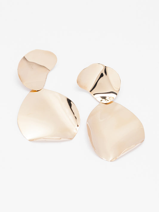 Drape Earrings - Bronze