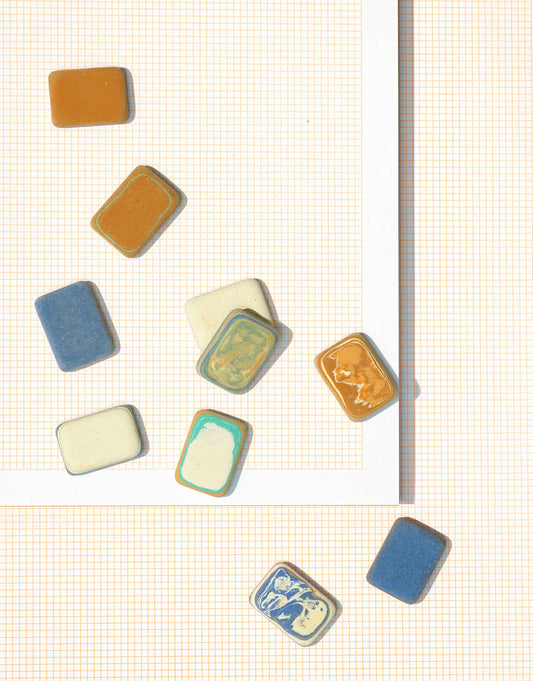 Mini Marbled Erasers - Emporium of the Modern Man
