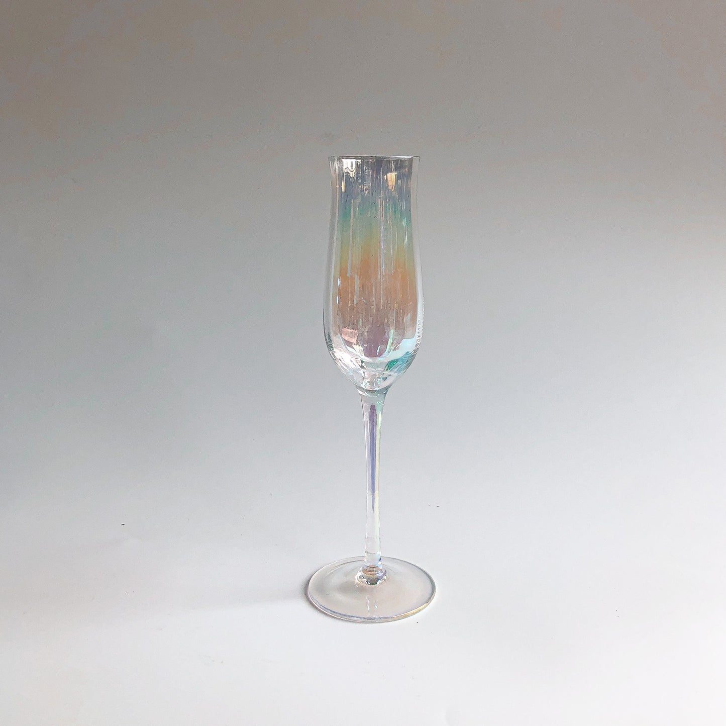 Iridescent Ripple Champagne Flute by PROSE Tabletop