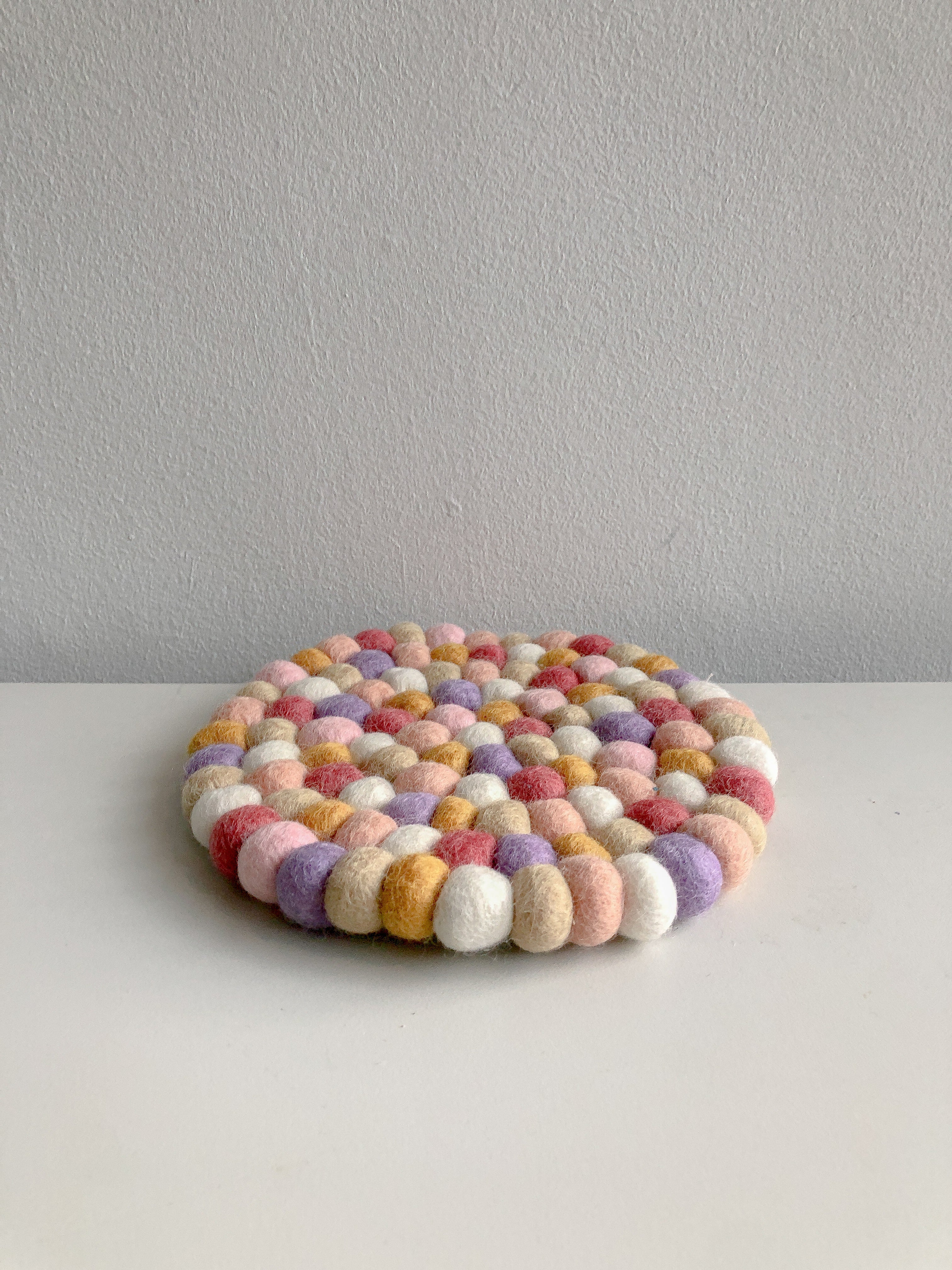 Monochrome Woolen Trivet by PROSE Tabletop