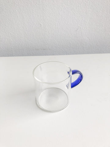 Accent Macchiato Glass in Blue by PROSE Tabletop