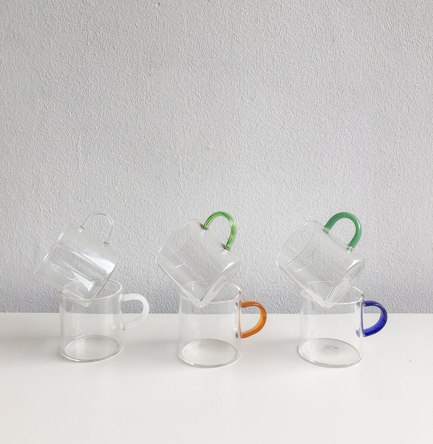 Accent Macchiato Glass in Blue by PROSE Tabletop
