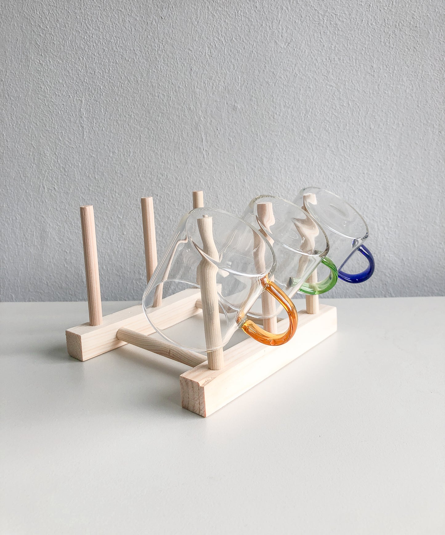 Accent Macchiato Glass in Blue by PROSE Tabletop