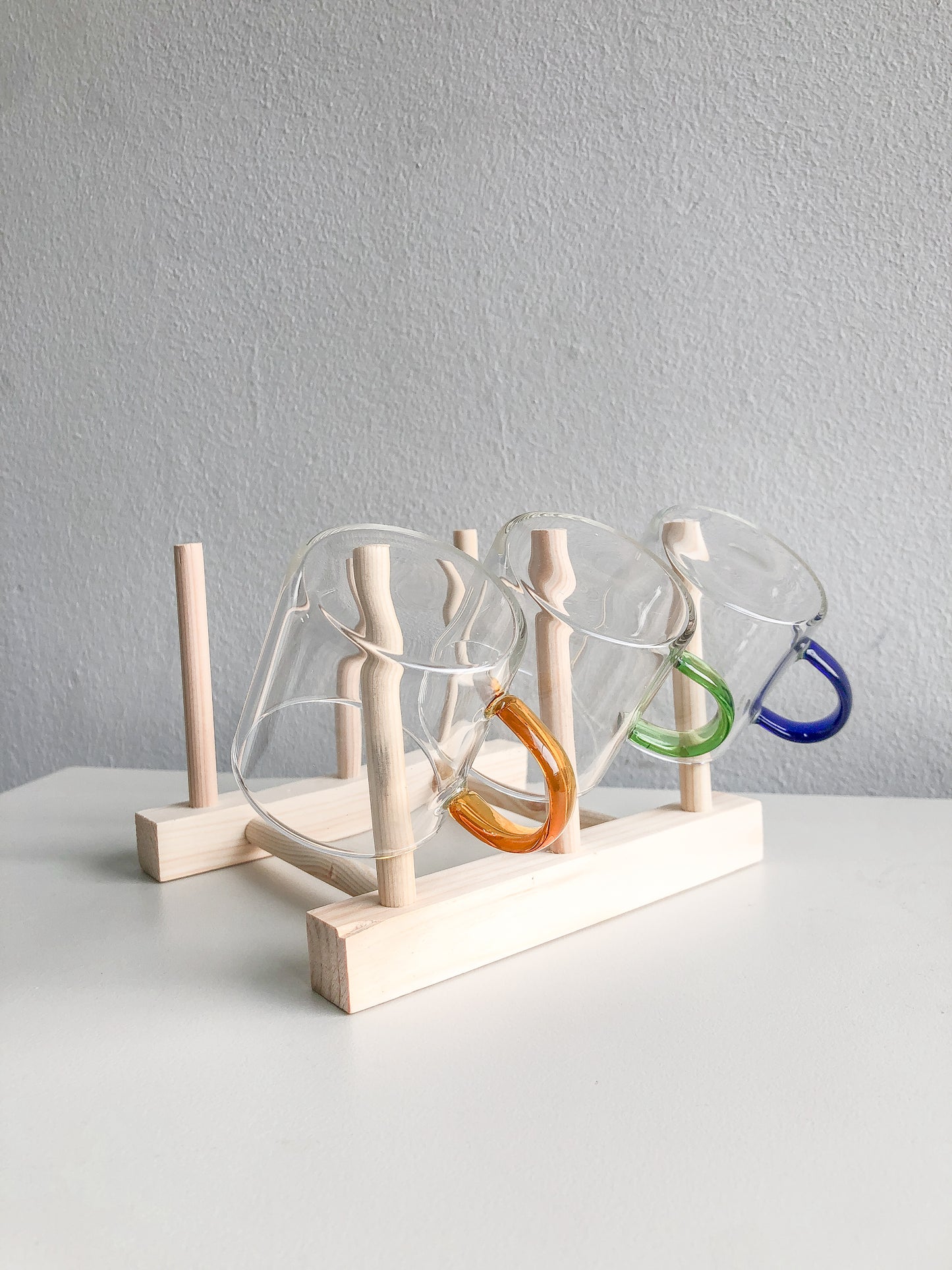 Accent Macchiato Glass in Blue by PROSE Tabletop